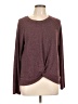 Socialite Burgundy Pullover Sweater Size L - photo 1