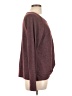 Socialite Burgundy Pullover Sweater Size L - photo 4
