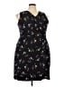 Kaileigh 100% Polyester Black Cocktail Dress Size 3X - photo 1