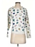 Divided by H&M Print Silver Pullover Sweater Size XS - photo 1