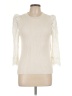 Rebecca Taylor 100% Cotton Ivory Pullover Sweater Size L - photo 1