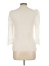 Rebecca Taylor 100% Cotton Ivory Pullover Sweater Size L - photo 2