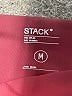 Stack* Color Block Burgundy Athletic Shorts Size M - photo 3