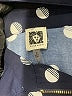 Anne Klein Polka Dots Black Blue Sleeveless Blouse Size M - photo 7