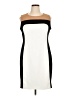 Andrew Marc Color Block Ivory Cocktail Dress Size 14 - photo 1