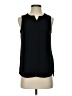 Apt. 9 100% Polyester Black Sleeveless Blouse Size XS - photo 1