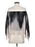 Bailey 44 100% Polyester Silver 3/4 Sleeve Blouse Size S - photo 2