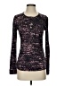 Tory Burch 100% Silk Purple Long Sleeve Top Size XS - photo 1