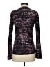 Tory Burch 100% Silk Purple Long Sleeve Top Size XS - photo 2