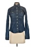 BDG 100% Cotton Blue Long Sleeve Button-Down Shirt Size XS - photo 1