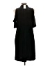 Worthington Solid Black Cocktail Dress Size L - photo 2