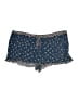 Mossimo Supply Co. 100% Rayon Floral Blue Shorts Size XL - photo 1