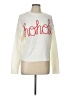 Joyland 100% Acrylic Graphic Ivory Pullover Sweater Size L - photo 1