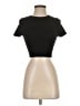 Zara Black Short Sleeve Turtleneck Size S - photo 1