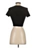 Zara Black Short Sleeve Turtleneck Size S - photo 2