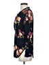 VICI 100% Rayon Floral Black Long Sleeve Blouse Size S - photo 5