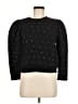 A.L.C. 100% Cotton Polka Dots Black Pullover Sweater Size M - photo 1