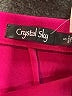 Crystal Sky Solid Pink Romper Size S - photo 4
