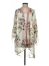 B.O.G Collective 100% Polyester Ivory Kimono Size XS - Sm - photo 1