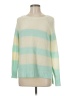TOBI 100% Acrylic Stripes Green Pullover Sweater Size Med - Lg - photo 1