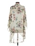 B.O.G Collective 100% Polyester Ivory Kimono Size XS - Sm - photo 2