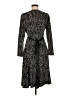 Lapis Animal Print Black Cocktail Dress Size M - photo 2