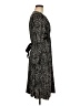 Lapis Animal Print Black Cocktail Dress Size M - photo 4