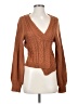 Shein 100% Acrylic Brown Cardigan Size 4 - photo 1