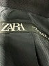 Zara 100% Acetate Blue Coat Size M - photo 3