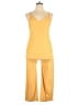 Unbranded Solid Yellow Jumpsuit Size 2X - photo 1