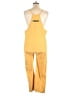 Unbranded Solid Yellow Jumpsuit Size 2X - photo 2