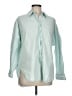 Universal Thread 100% Cotton Green Long Sleeve Button-Down Shirt Size L - photo 1
