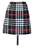 Unbranded Houndstooth Black Casual Skirt Size S - photo 2