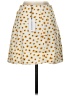 WeWoreWhat 100% Polyester Floral Yellow Casual Skirt Size XS - photo 2