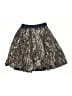 Tape A Loeil Metallic Silver Skirt Size 5 - photo 1