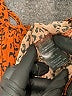 Trixxi 100% Polyester Animal Print Brown Cocktail Dress Size S - photo 8