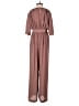 Zara Solid Brown Jumpsuit Size XS - photo 2