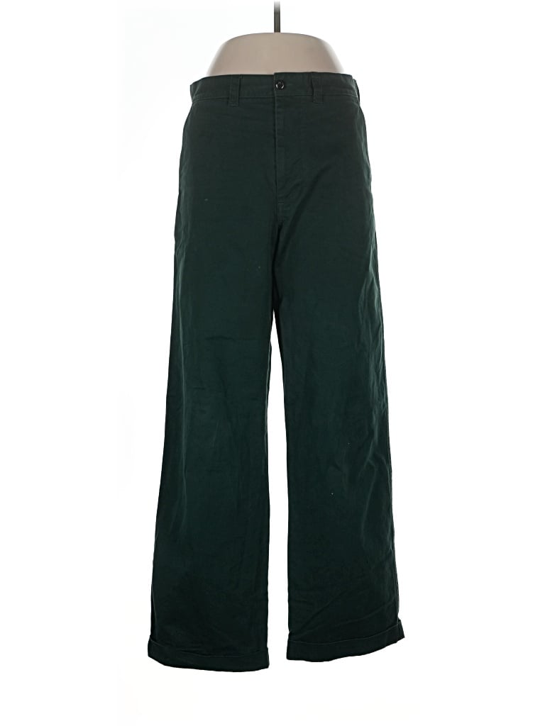 Pre-owned J.crew Always Casual Pants In Green