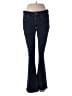 Express Hearts Blue Jeans Size 2s - photo 1