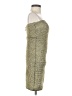 Wow Couture Tweed Green Cocktail Dress Size S - photo 4