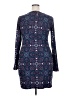 Mudd Paisley Blue Casual Dress Size XXL - photo 2