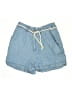 Springfield 100% Lyocell Blue Denim Shorts Size 0 - photo 1