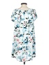 Sanctuary 100% Rayon Floral Blue Casual Dress Size S - photo 2