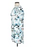 Sanctuary 100% Rayon Floral Blue Casual Dress Size S - photo 5