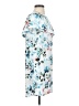 Sanctuary 100% Rayon Floral Blue Casual Dress Size S - photo 4