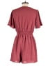 Unbranded 100% Polyester Hearts Burgundy Romper Size S - photo 2
