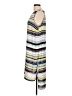 Vince Camuto 100% Polyester Stripes Multi Color Gray Casual Dress Size L - photo 5