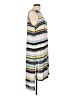 Vince Camuto 100% Polyester Stripes Multi Color Gray Casual Dress Size L - photo 4