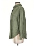 Emory Park Solid Green 3/4 Sleeve Button-Down Shirt Size S - photo 5