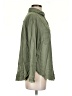 Emory Park Solid Green 3/4 Sleeve Button-Down Shirt Size S - photo 4